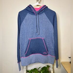 Fila NWT Blue and Pink Hoodie
